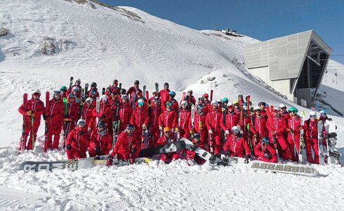 Gruppenfoto vom SBSSV Team